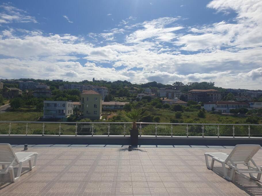 Studio Silver Terace With Sea View For 4 Person เบียลา ภายนอก รูปภาพ