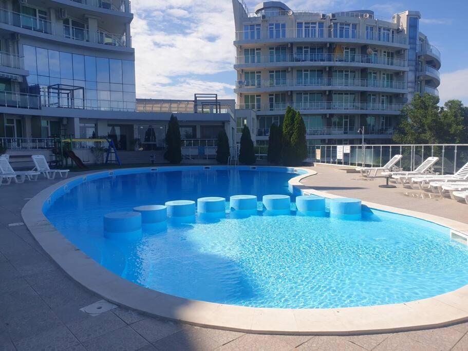 Studio Silver Terace With Sea View For 4 Person เบียลา ภายนอก รูปภาพ